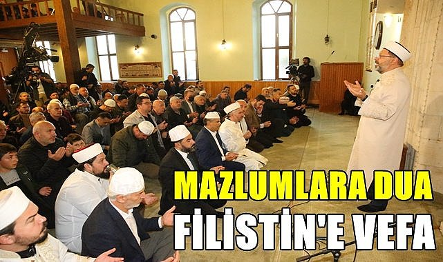 Diyanet İşleri Başkanı Erbaş, Ordu'da dua etti