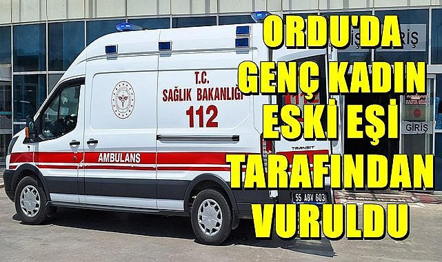 Genç kadın hastaneye kaldırıldı
