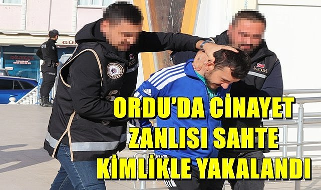 Üzerinden sahte kimlik çıktı