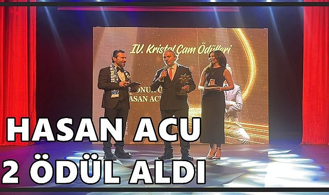 Çatalpınar İlçe Milli Eğitim Müdürü Hasan ACU'ya İki  Ödül Birden!