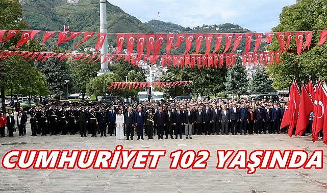 Ordu'da Cumhuriyet Bayramı Kutlamaları Başladı