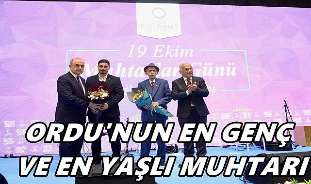 Ordu'nun En Genç Muhtarı 27 En Yaşlısı 78 Yaşında
