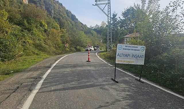 Ordu'nun O İlçesinde İçme Suyu Altyapısı Yenileniyor