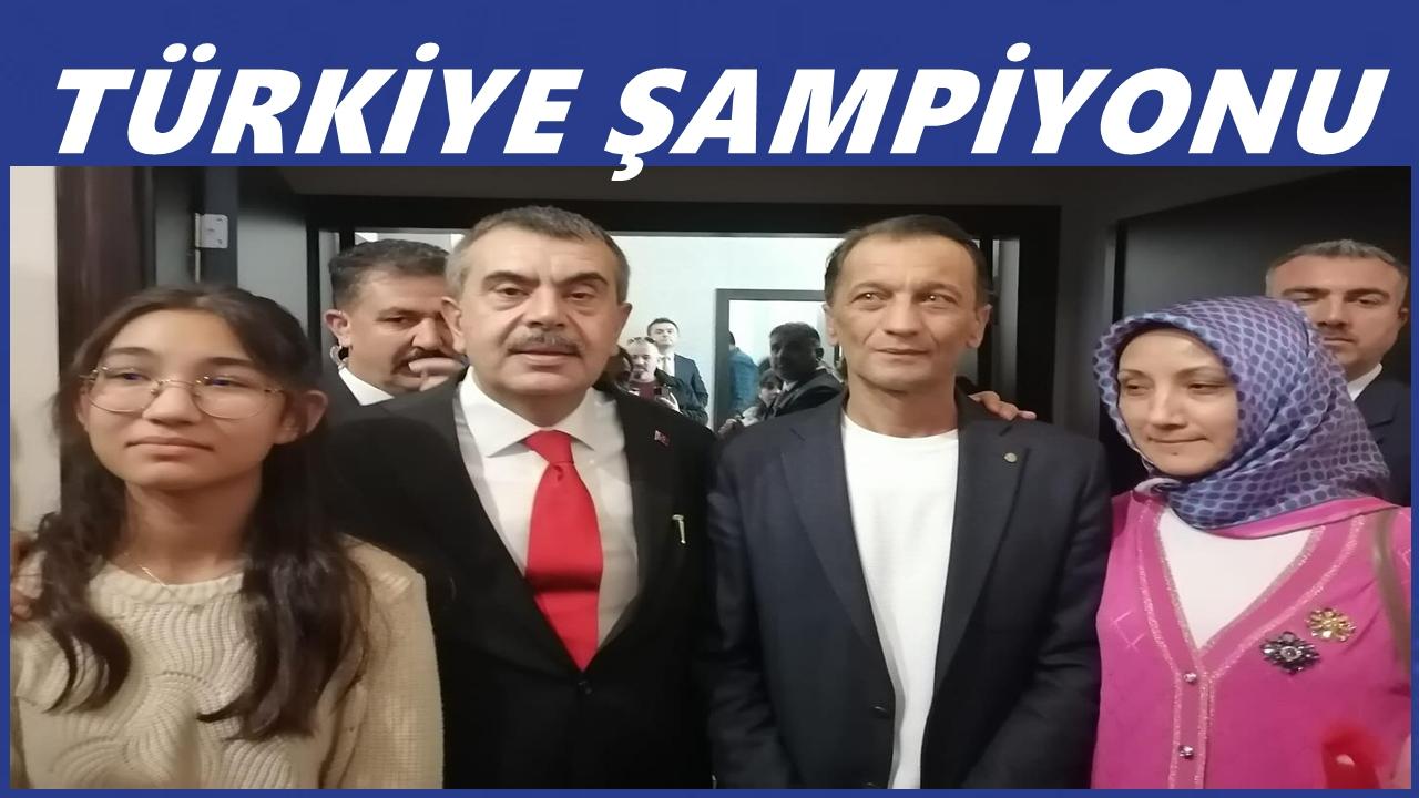 Ordu Ceylin Nur Uçun'dan Tarihi Başarı: Türkiye Şampiyonu!