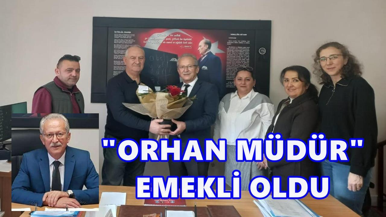 Altınordu Ortaokulu Müdürü Orhan Öztürk’e Duygusal Veda
