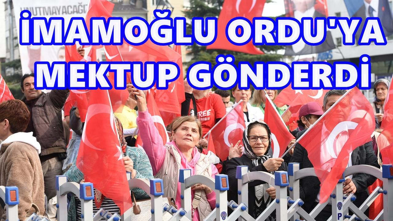 Ekrem İmamoğlu'nun Ordululara Gönderdiği Mektup Okundu