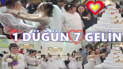 1 Düğün 7 Gelin: 7 Özel Birey İçin Unutulmaz  Düğün