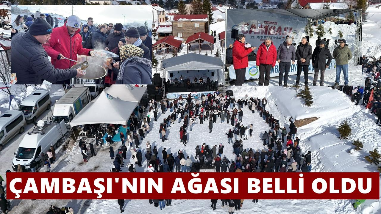 Çambaşı'nın Kış Ağası Gökhan Türkmen Oldu