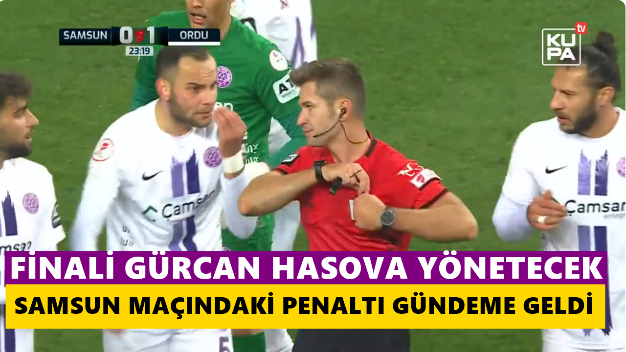 52 Orduspor Ayvalıkgücü Belediyespor Maçını Gürcan Hasova Yönetecek