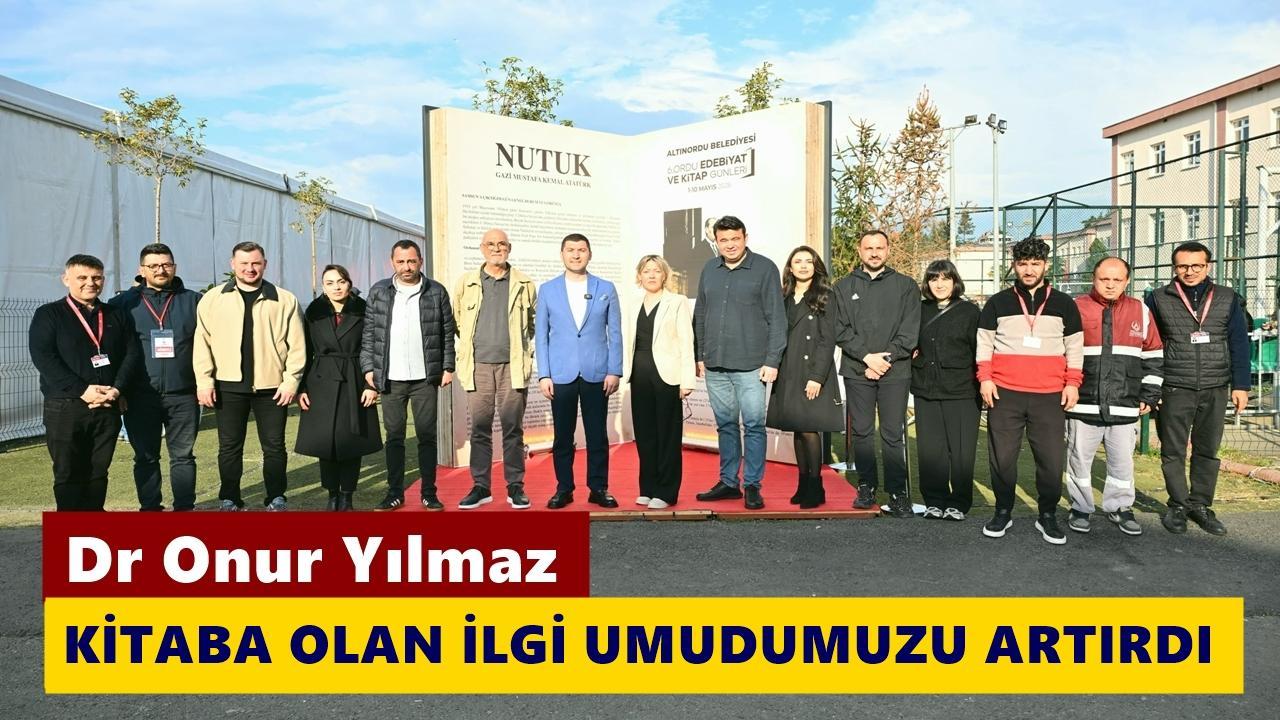Dr. Onur Yılmaz: “Kitaba Olan İlgi Umudumuzu Artırdı”