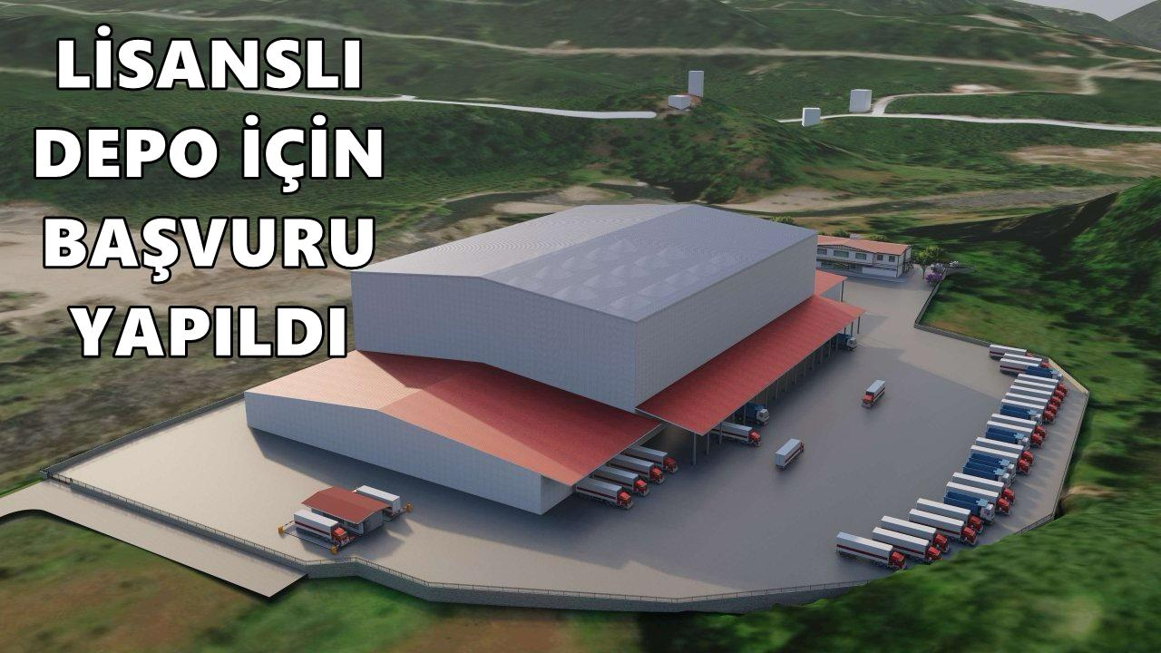 Ordu’da lisanslı depo projesinde kritik eşik aşıldı