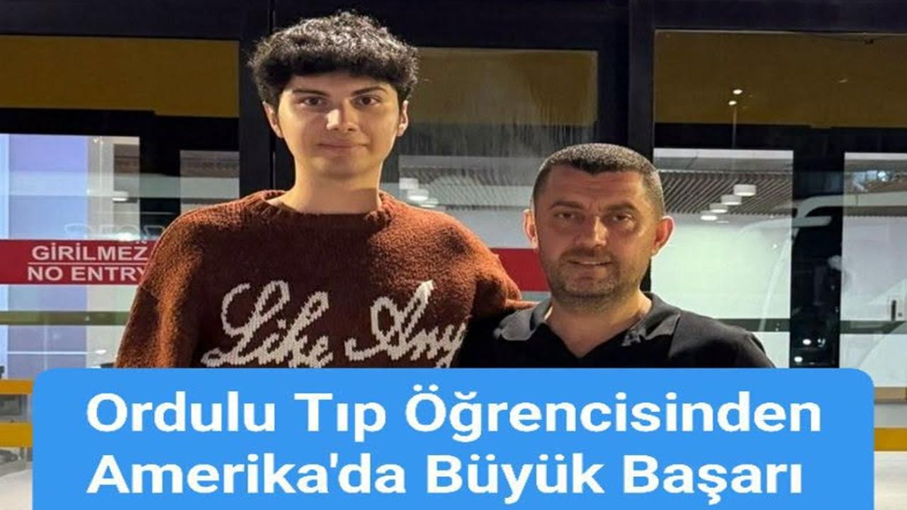 Ordulu Efe Avcı Amerika’da Derece Yaptı