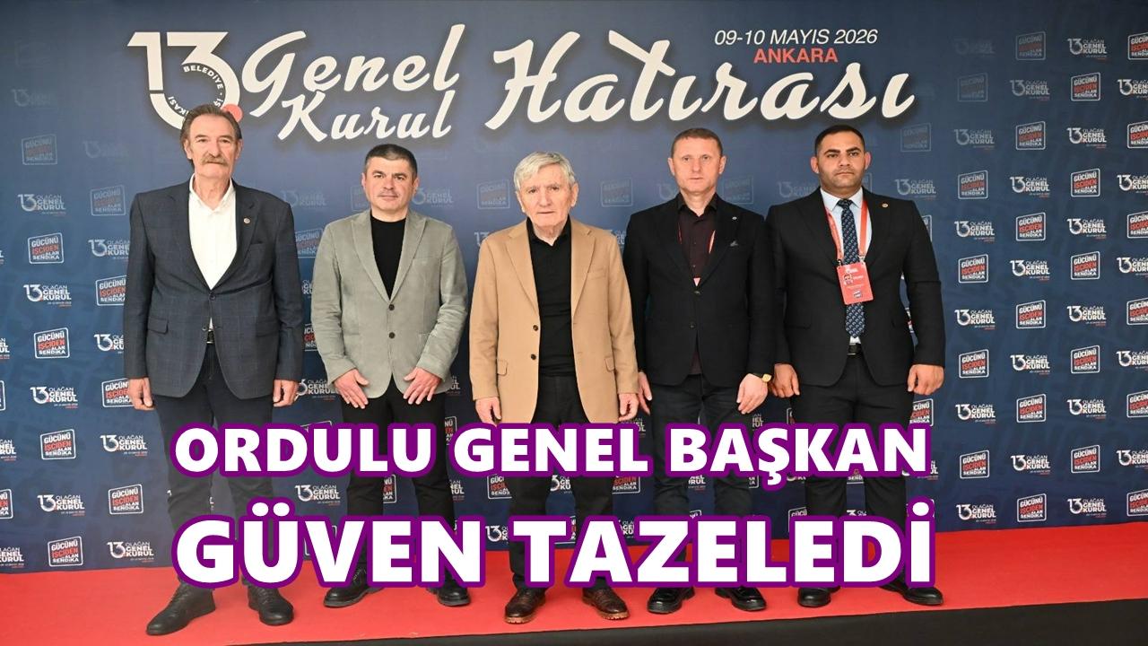 Ordulu Genel Başkan Nihat Yurdakul Güven Tazeledi
