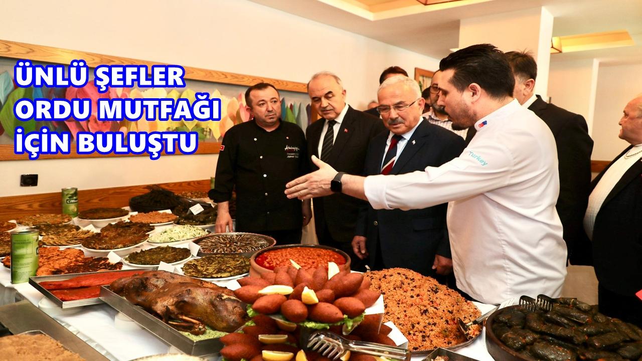 Ordu’nun Lezzetleri Festivalde Dünyaya Açılacak