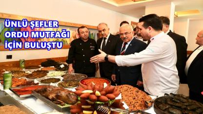 Ordu’nun Lezzetleri Festivalde Dünyaya Açılacak