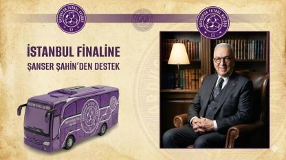 Şanser Şahin’den 52 Orduspor Taraftarına Final Desteği