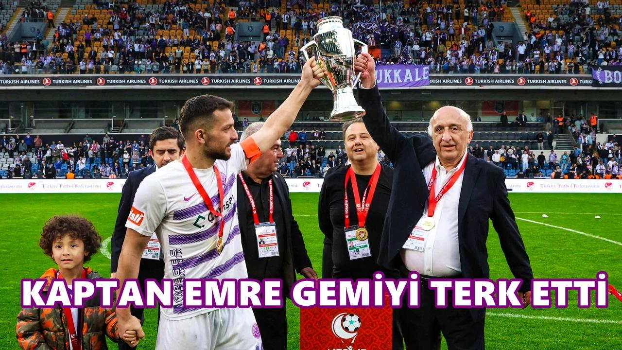 52 Orduspor'un Kaptanı Emre Gemici Balıkesirspor'd
