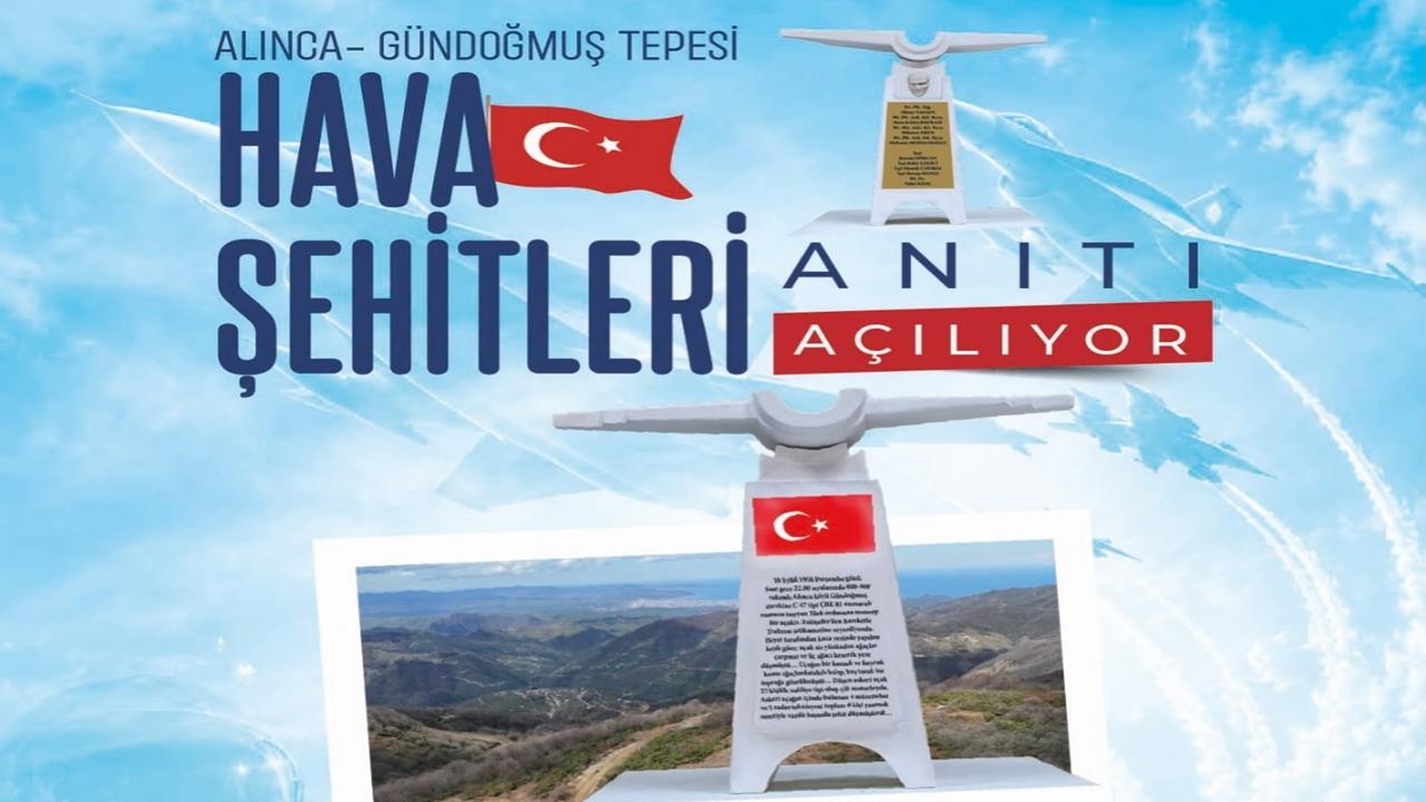 Alınca Hava Şehitleri Anıtı Törenle Açılıyor