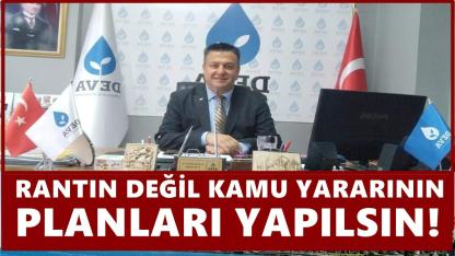 DEVA Partisi’nden Altınordu İmar Planlarına Çağrı: “Rantın Değil Kamu Yararı’nın Planları Yapılmalı”