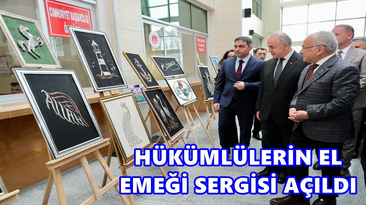 Ordu Adliyesi’nde Hükümlülerin El Emeği Sergisi Açıldı