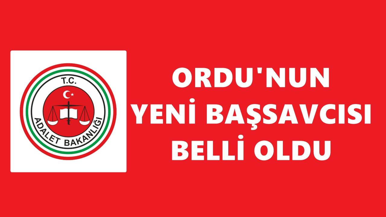 Ordu Cumhuriyet Başsavcılığına Ufuk Mustafa Süren Atandı