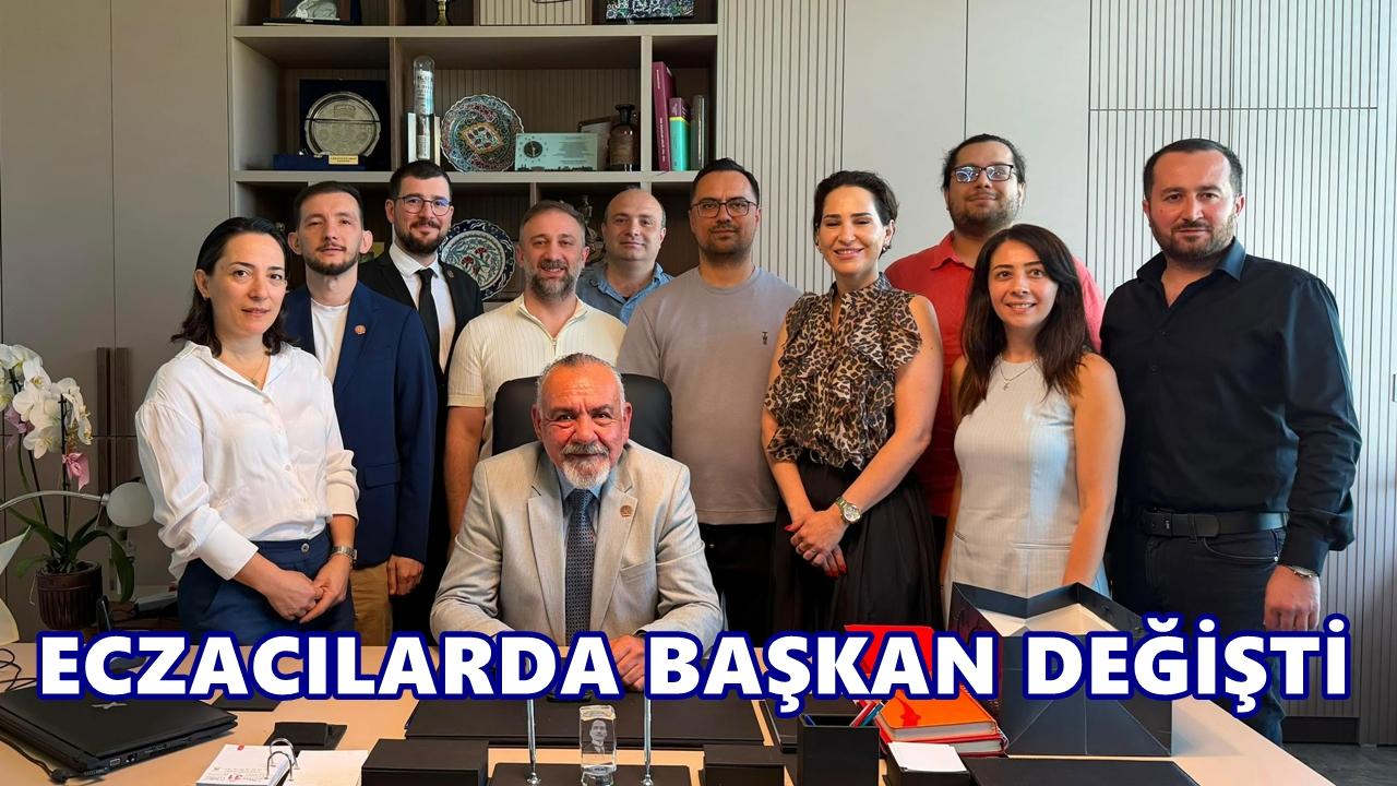 Ordu Eczacı Odası’nda Görev Değişimi: Başkanlığa Ata Cömert Seçildi