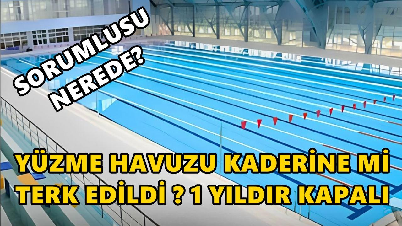 Ordu Olimpik Yüzme Havuzu 1 Yıldır Neden Kapalı? Ordu'nun Yüzme Sporu Dibe Vuruyor!