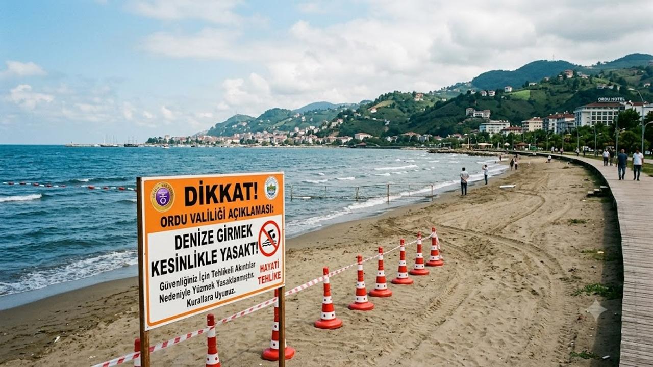 Ordu'da Deniz Yasağı: Valilikten Kritik Uyarı