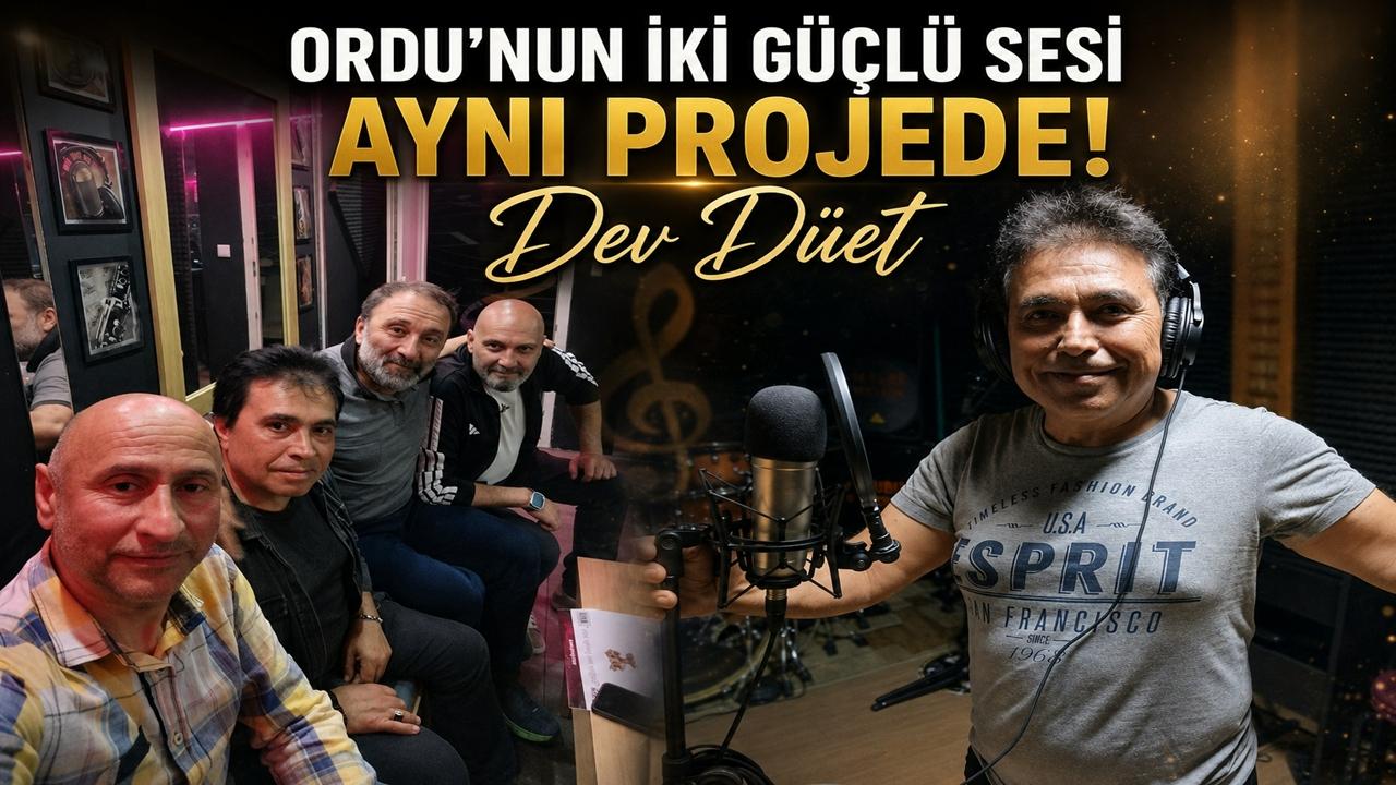 Ordu’nun İki Güçlü Sesi Aynı Projede: Seyfettin Tomakin ve Ö