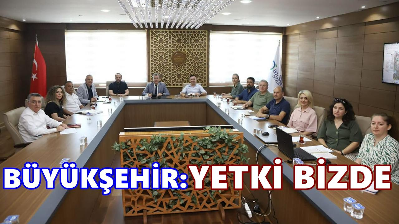 Altınordu İmar Planları İçin Kritik Toplantı: Büyükşehir'den "Yetki Bizde" Mesajı