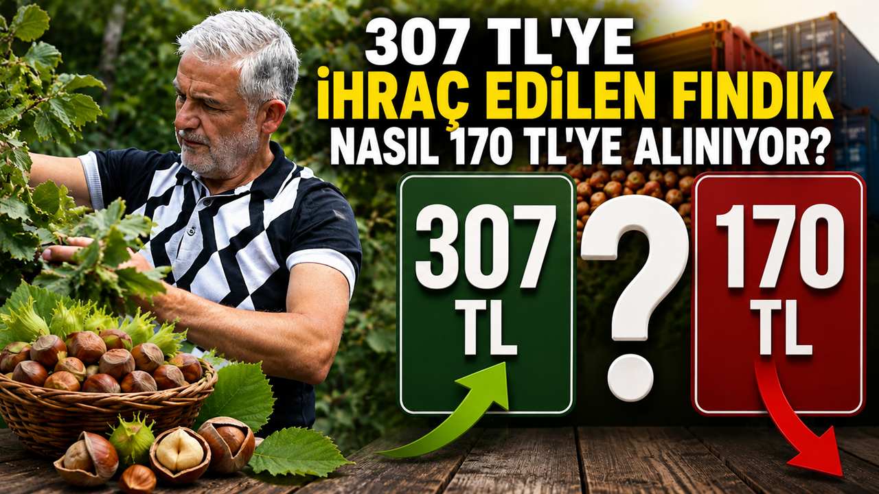 Fındıkta 170 TL Tepkisi:Fındıkta Soygun Düzeni Denetlenmeli