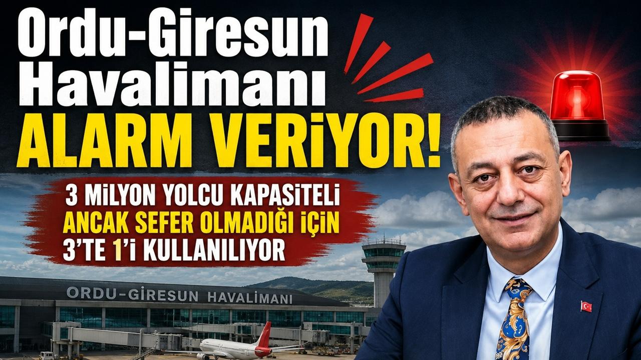 Ordu Giresun Havalimanı'nda Sefer Krizi; Tepkiler Büyüyor