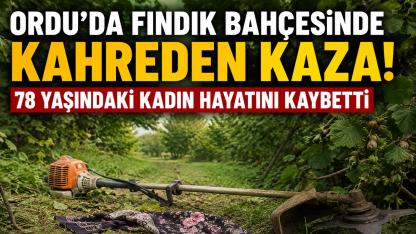 Ordu'da Fındık Bahçesinde Kahreden Kaza! 78 Yaşındaki Kadın Hayatını Kaybetti