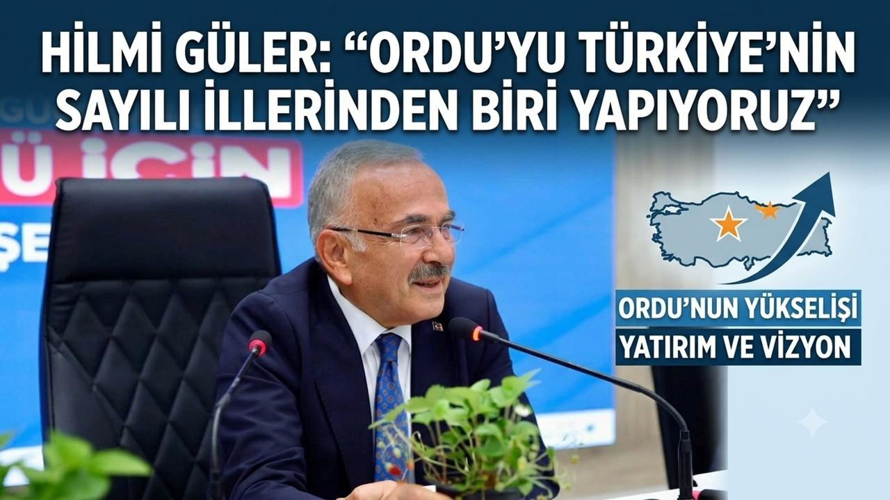 Ordu'da Tüm İlçeler Doğalgaza Kavuşuyor! Başkan Güler'den Önemli Açıklamalar