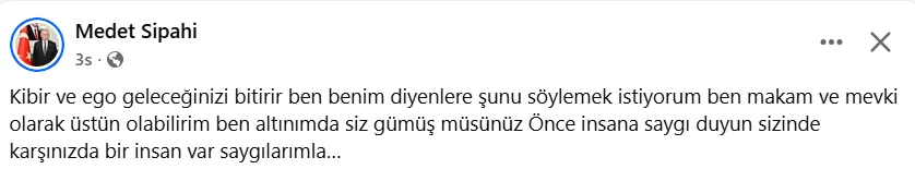 Gülyalı'da Gündem Olan Paylaşım:Kime Gönderme Yaptı?